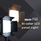 Tweekleurige LED-fotostudioverlichting met aluminium frame 60W COOLCAM P60